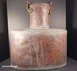 Large Copper Still Pot with Hanging Chain