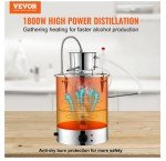 VEVOR 9Gal Electric Alcohol Distiller Kit