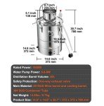 VEVOR 9Gal Electric Alcohol Distiller Kit