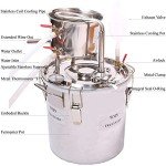 2 Gal Home Alcohol Distiller Kit - Stainless Steel