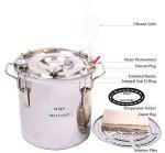 2 Gal Home Alcohol Distiller Kit - Stainless Steel