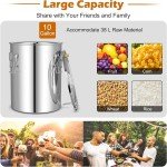 3-Pot Alcohol Distiller Kit for Home Brewing
