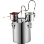 3-Pot Alcohol Distiller Kit for Home Brewing