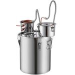 3-Pot Alcohol Distiller Kit for Home Brewing