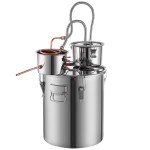 3-Pot Alcohol Distiller Kit for Home Brewing
