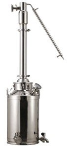 3" Stainless Steel 13 Gallon Reflux Still