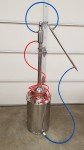 3" Stainless Steel 13 Gallon Reflux Still