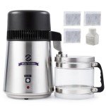 CO-Z 4L Stainless Steel Countertop Distiller Kit