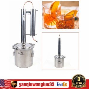 Stainless Steel 12L Moonshine Distilling Kit