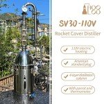 HOOLOO Home Distiller Kit for Whiskey and Vodka