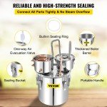 VEVOR 13.2 Gal Moonshine Distillery Brewing Kit