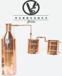 10 Gallon Copper Moonshine Still Kit - 1500 Watt