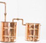 10 Gallon Copper Moonshine Still Kit - 1500 Watt