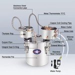 Seeutek 8Gal Stainless Steel Alcohol Distiller Kit