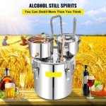 Stainless Steel 13.2Gal Home Distillation Kit