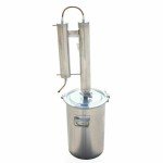 US 12/20/35L Alcohol Distiller Brewing Kit Moonshine Still Stainless Wine Boiler