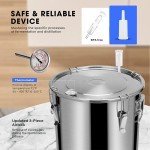 8 Gal 3-Pot Moonshine Distilling Kit with Pump