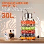 VEVOR 9 Gal Home Alcohol Distillery Kit