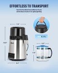 CO-Z 1.1 Gallon Countertop Water Distiller