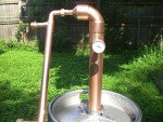 Copper Moonshine Still Kit with 2" Column