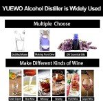 YUEWO Electric Alcohol Still Distillation Kit