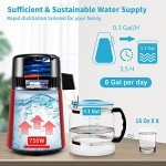 VEVOR 1.1Gal Water Distiller with Temperature Control