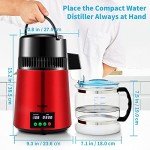 VEVOR 1.1Gal Water Distiller with Temperature Control