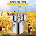 19L Copper Moonshine Still Kit for Home Brewing