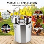 Stainless Steel 5 Gal Alcohol Distillation Kit