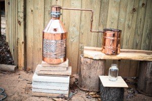 5 Gallon Copper Whiskey Still & Condenser Kit