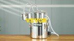 VEVOR 3-Pot 5Gal Copper Moonshine Distilling Kit
