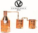 5 Gallon Copper Still with Worm & Thumper