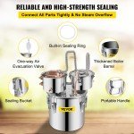 VEVOR 3Gal Alcohol Distiller Home Brew Kit