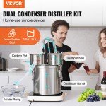 3 Gal Moonshine Still Distiller with Thumper Keg
