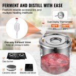 3 Gal Moonshine Still Distiller with Thumper Keg