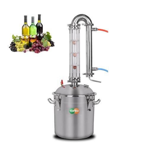 YUEWO 13.2GAL Stainless Steel Home Distillery Kit