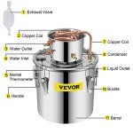 VEVOR 9.6Gal Stainless Steel Alcohol Distillery Kit
