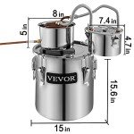 VEVOR Stainless Steel Alcohol Distillation Kit