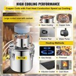 VEVOR 8Gal Stainless Steel Home Distillery Kit