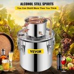 VEVOR 5 Gallon Stainless Steel Moonshine Still