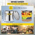 VEVOR 5 Gallon Stainless Steel Moonshine Still