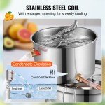 3-Gal Stainless Steel Moonshine Still with Pump