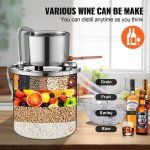 3-Gal Stainless Steel Moonshine Still with Pump