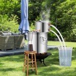 3-Gal Stainless Steel Moonshine Still with Pump