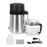 PUREPLUS Stainless Steel Water Distiller with Glass Container