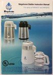 Stainless Steel Countertop Water Distiller with Glass