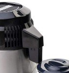 Stainless Steel Countertop Water Distiller with Glass