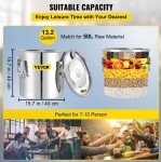 VEVOR 50L Water Alcohol Distillation Kit
