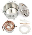 Copper 2-Gallon Whiskey Still Kit for Distillation