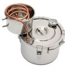 Copper 2-Gallon Whiskey Still Kit for Distillation